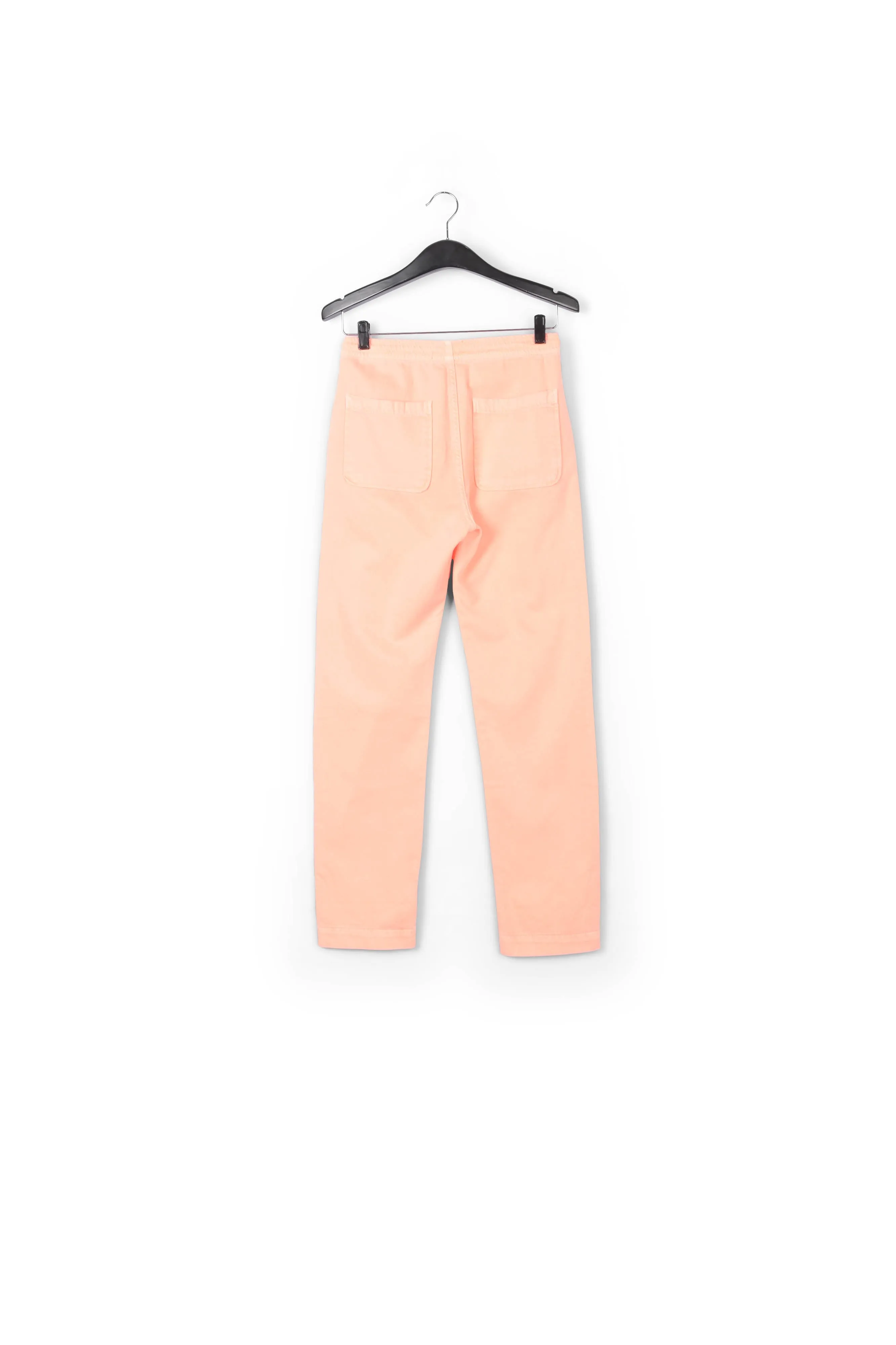 Peach boyfriend-fit jeans