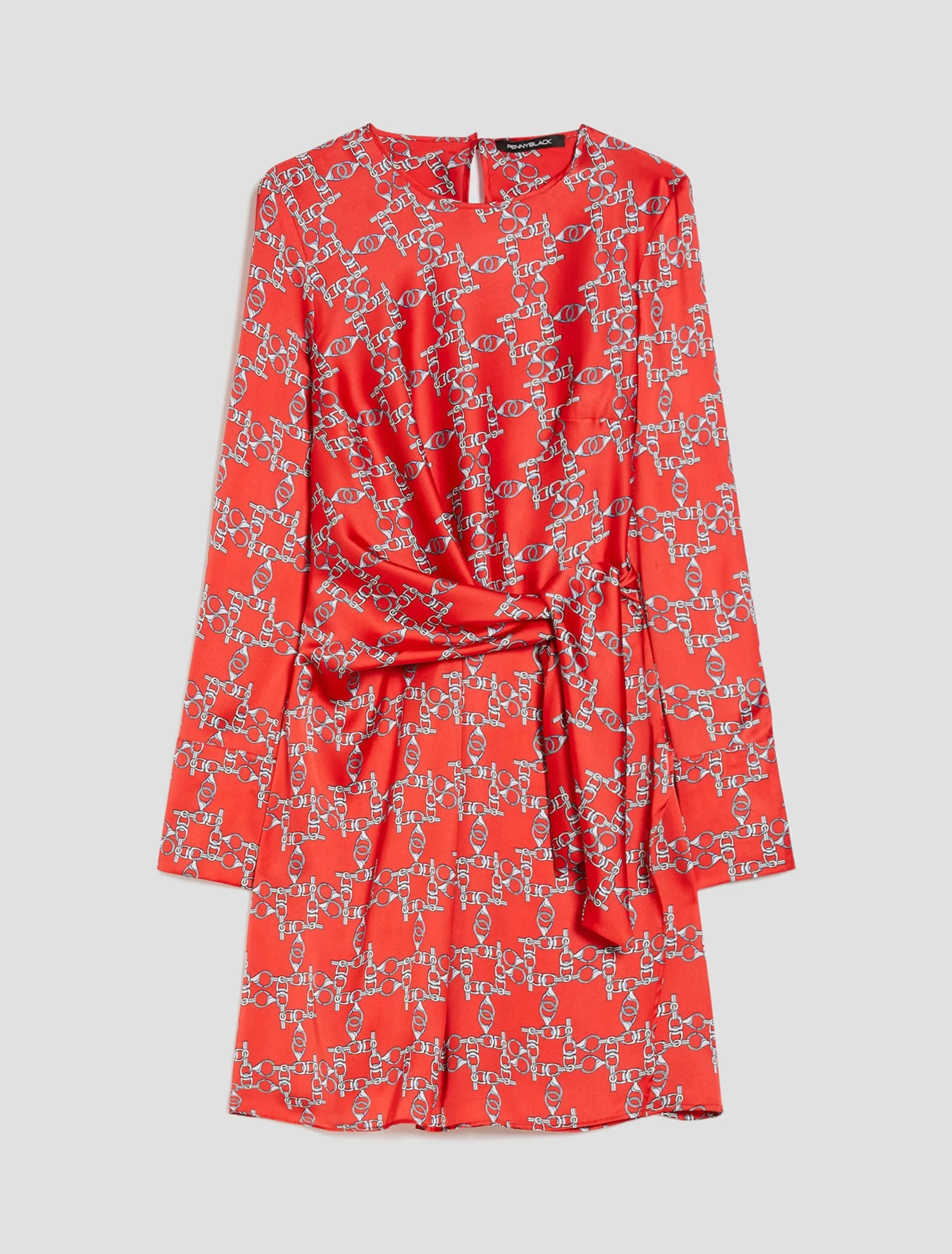 Penny Black Esopo Short Red Chain Print Dress