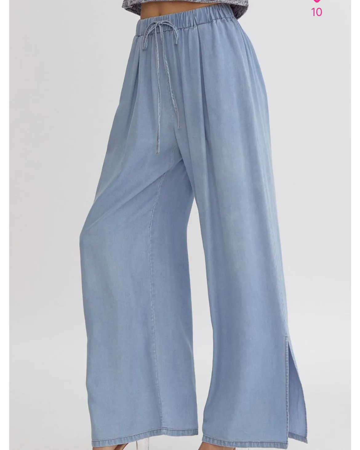 Perfect Chambray Pants