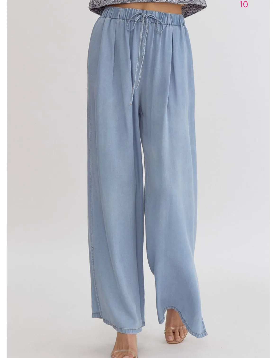 Perfect Chambray Pants