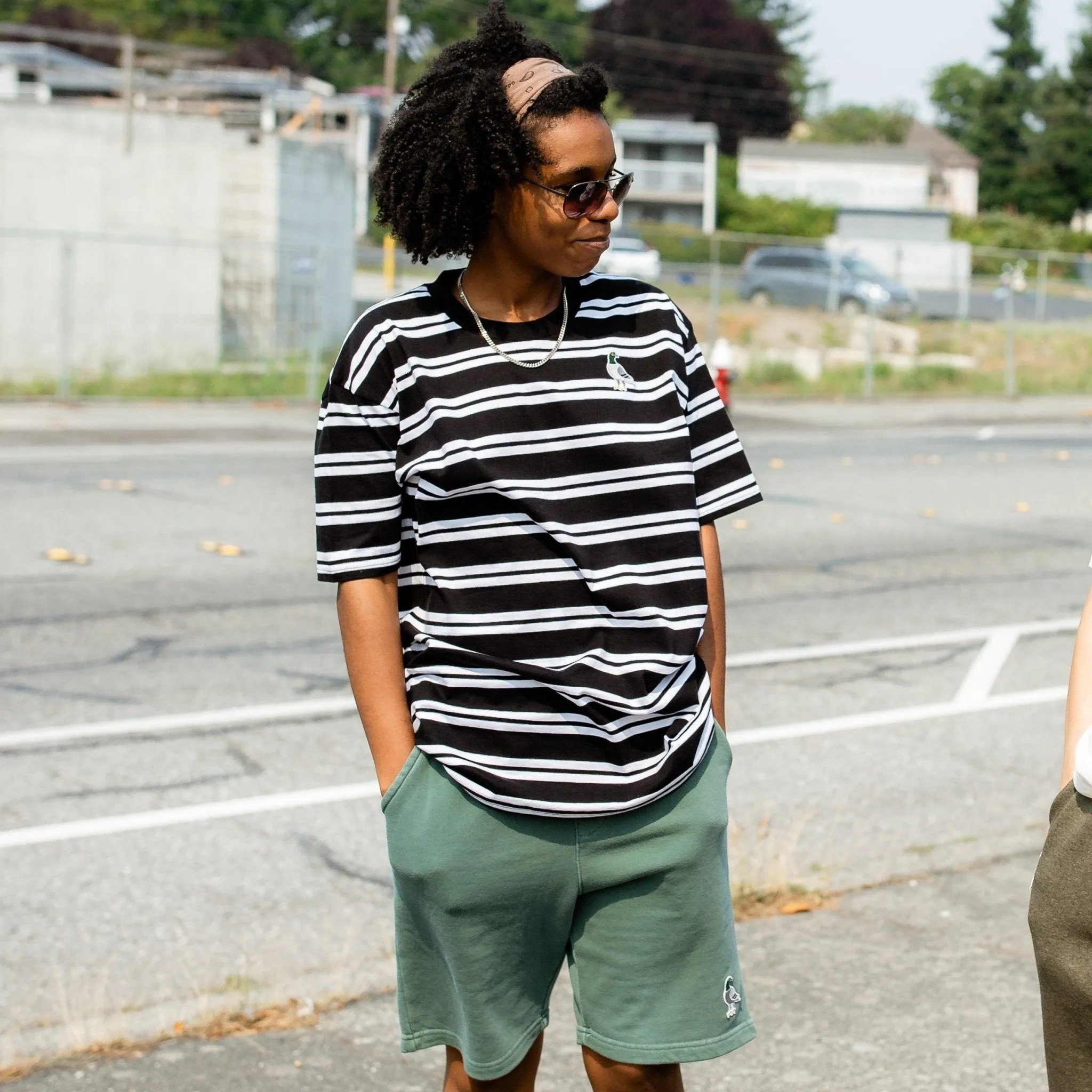 Pigeon Pigment Dyed Fleece Shorts