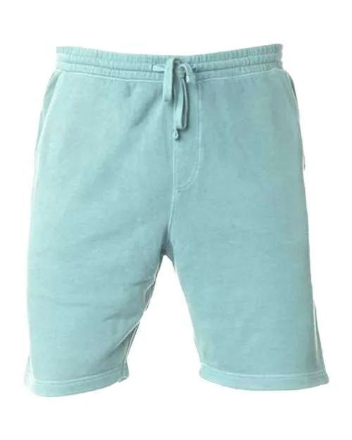 Pigment-Dyed Fleece Shorts