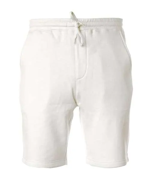 Pigment-Dyed Fleece Shorts