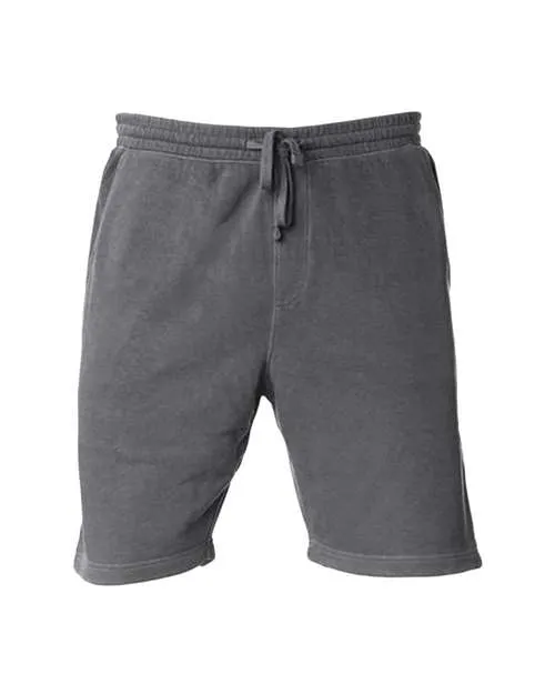 Pigment-Dyed Fleece Shorts