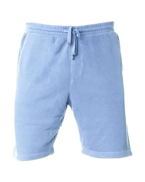 Pigment-Dyed Fleece Shorts