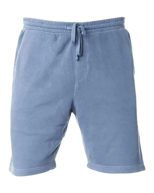 Pigment-Dyed Fleece Shorts