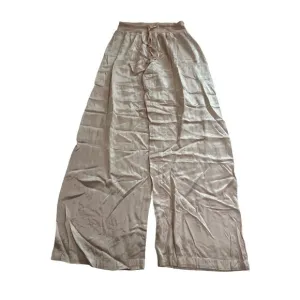 PJ Harlow Jolie Satin Pajama Pants in Pink