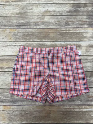 Plaid Pattern Shorts Loft, Size 6