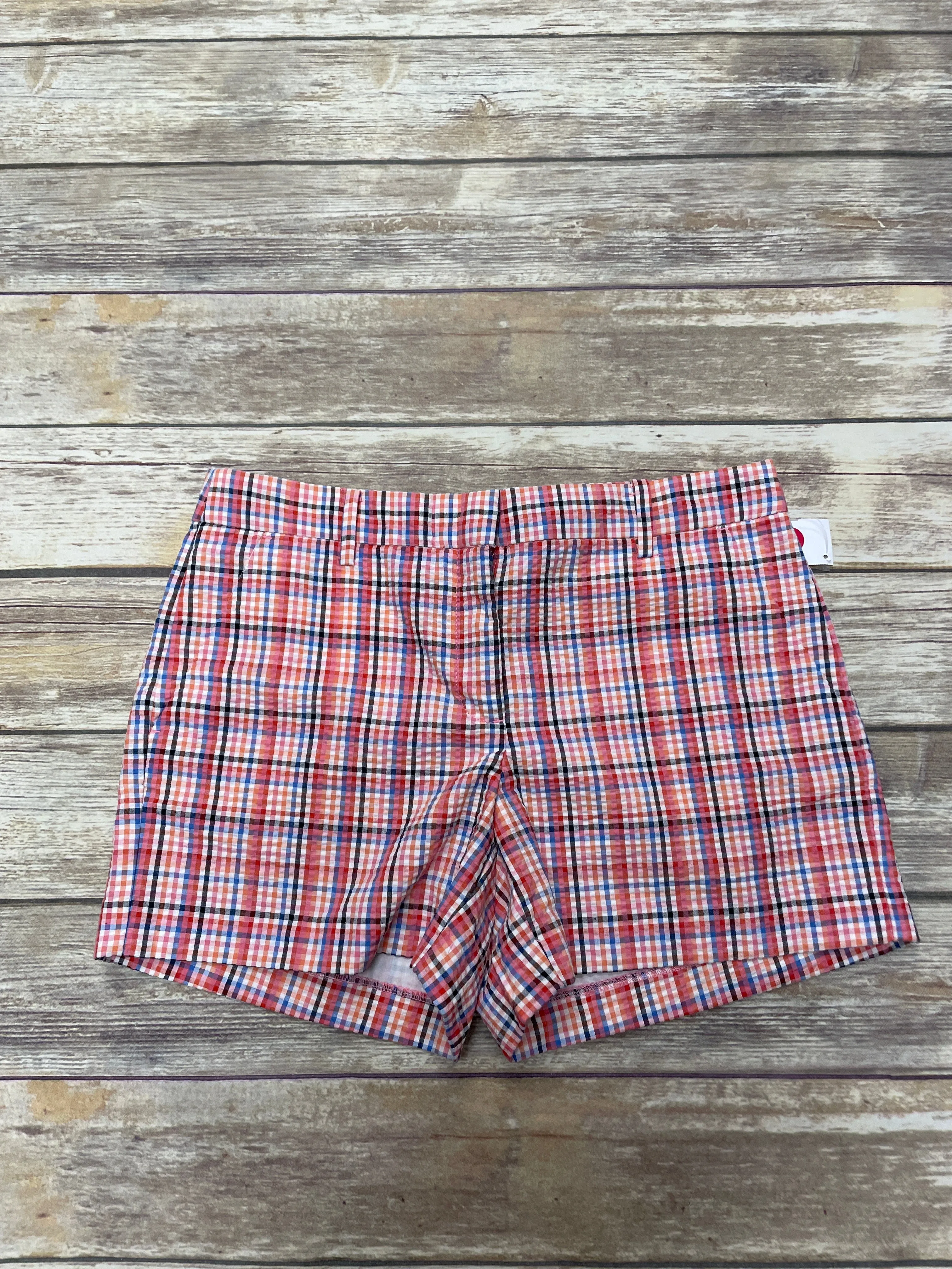 Plaid Pattern Shorts Loft, Size 6