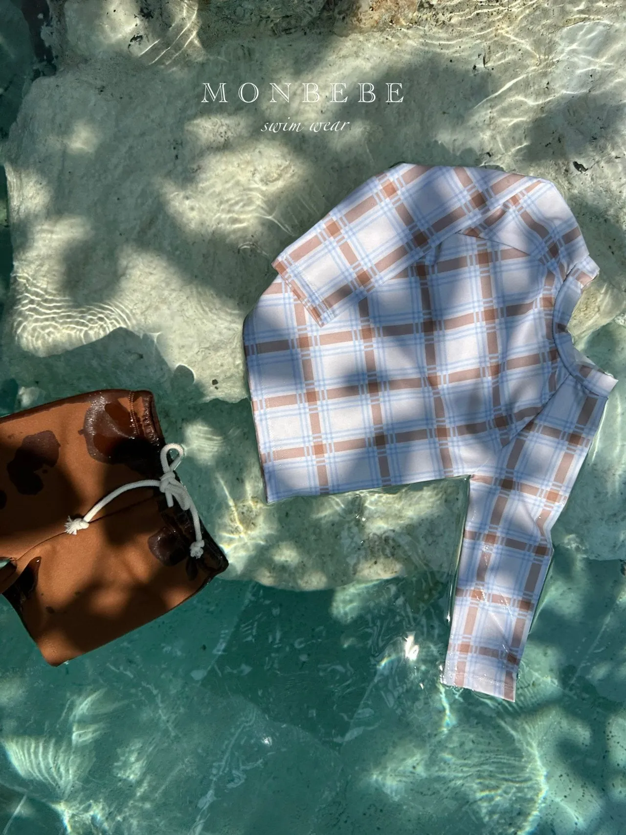 Plaid Rashguard Set