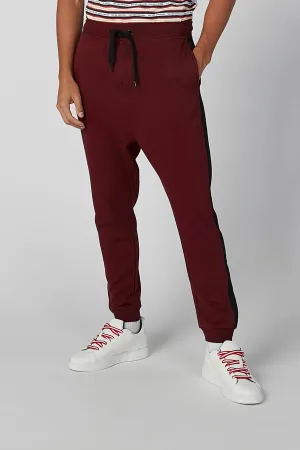 Plain Jog Pants with Pocket Detail and Drawstring
