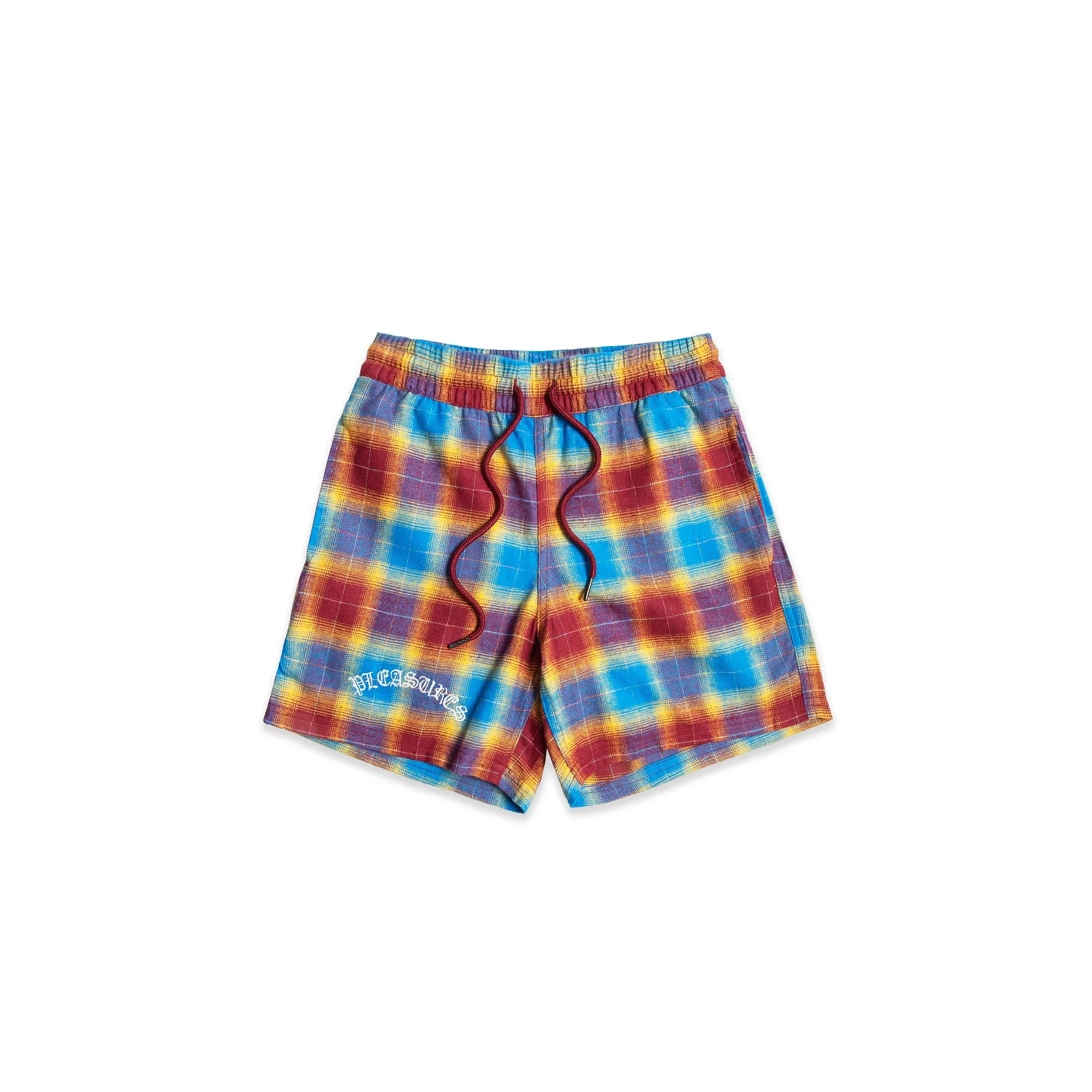 Pleasures Shadow Plaid Shorts [P19S105003]