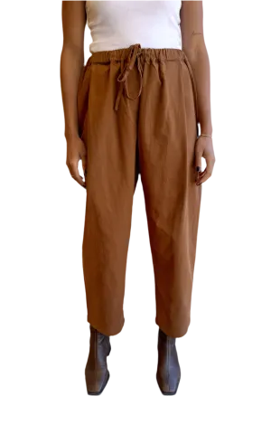 Pleated Drawstring Pant