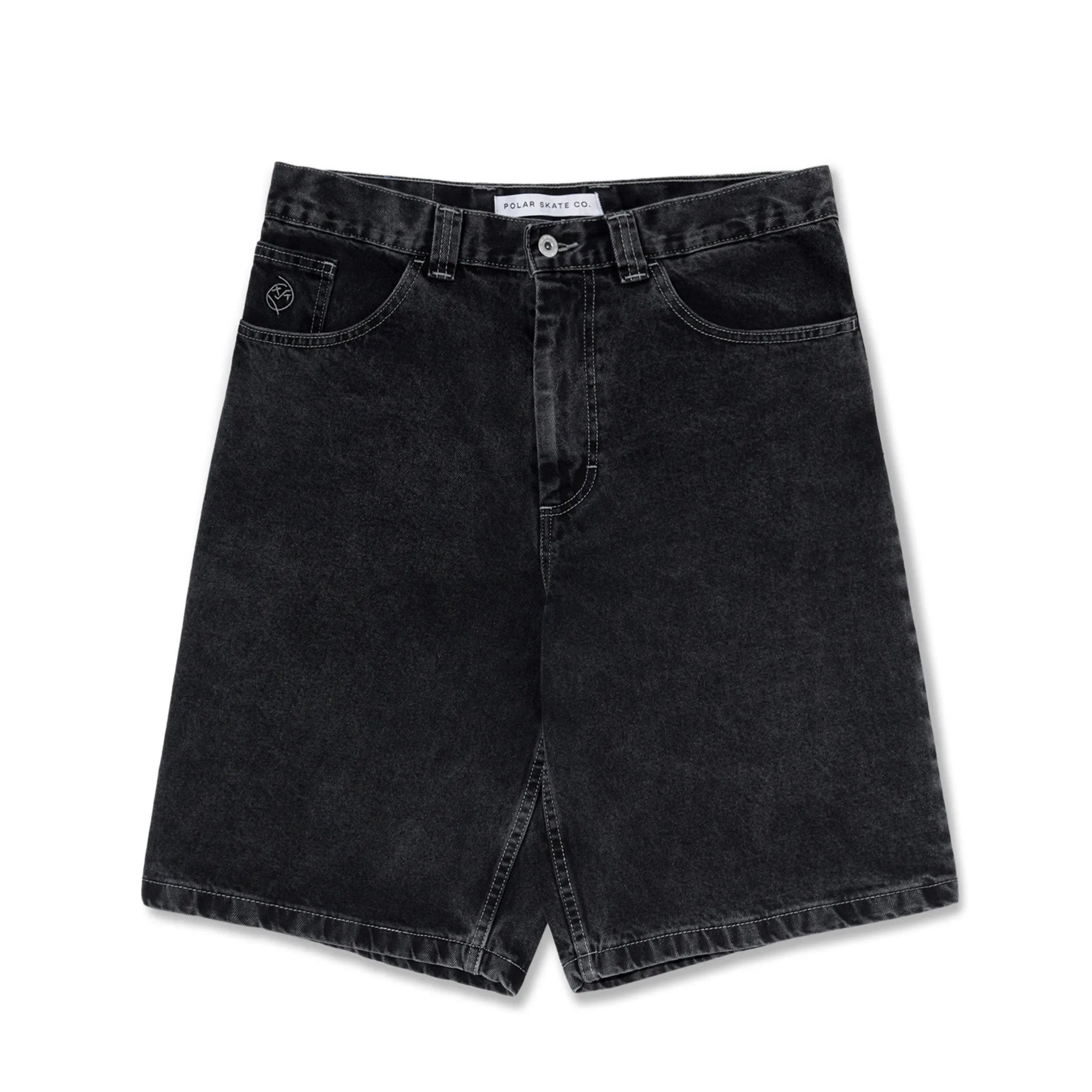 Polar Big Boy Shorts Silver Black