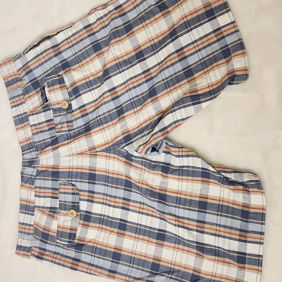 Polo Ralph Lauren classic madras plaid cotton Bermuda shorts size 8