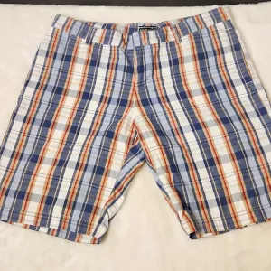 Polo Ralph Lauren classic madras plaid cotton Bermuda shorts size 8