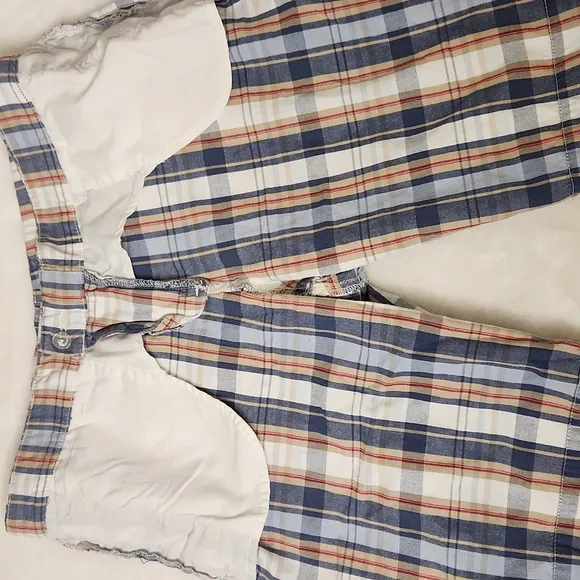 Polo Ralph Lauren classic madras plaid cotton Bermuda shorts size 8