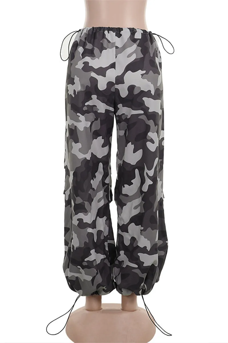 PR3154 Camo Cargo Pants Pant