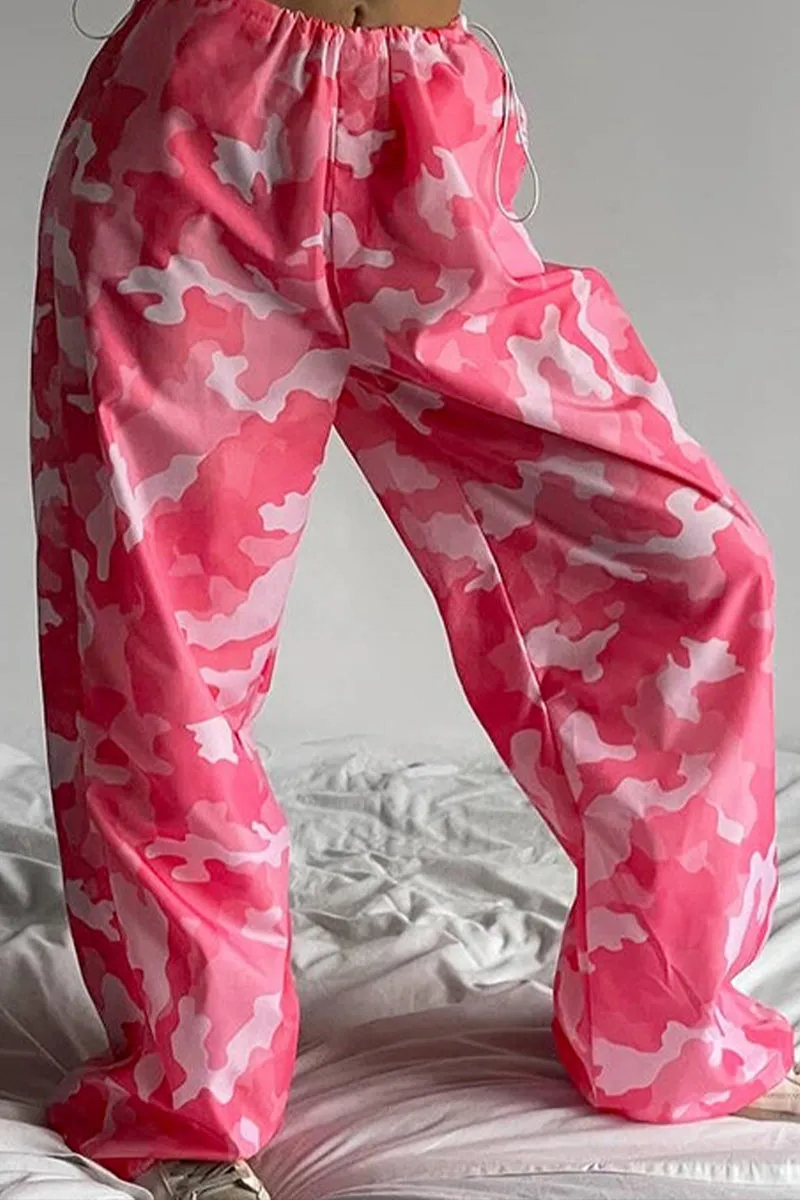 PR3154 Camo Cargo Pants Pant