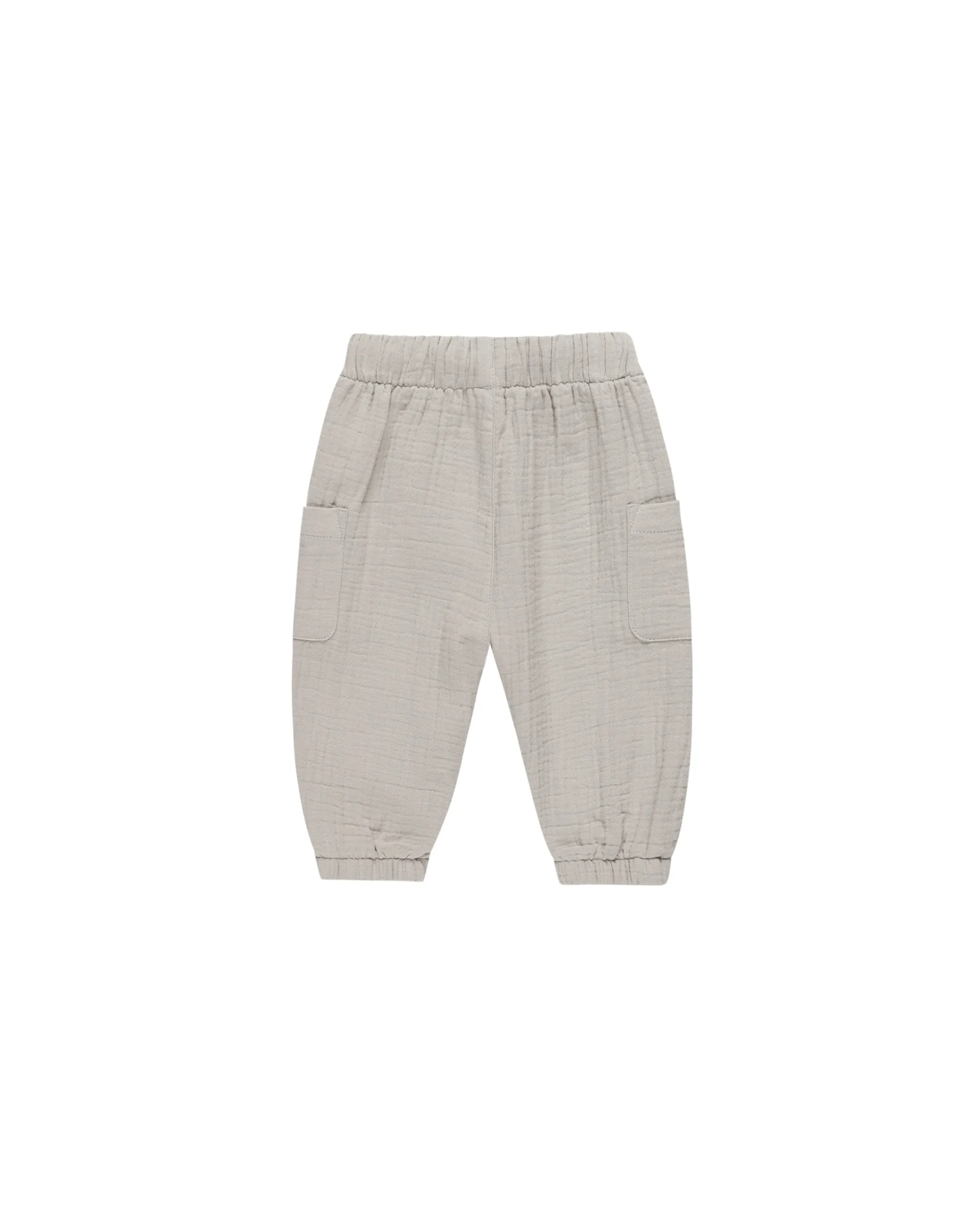 QUINCY MAE Organic Luca Pant || Fog