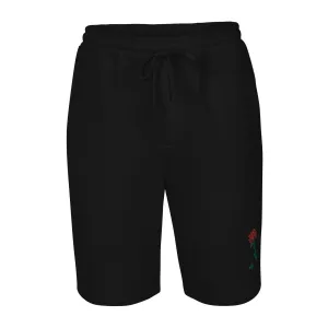 "Just One Rose" Fleece Shorts