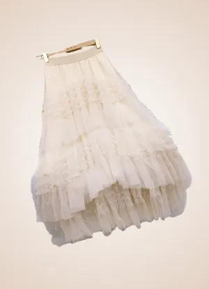 Renaissance Tulle Steampunk Skirt