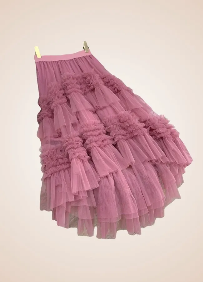 Renaissance Tulle Steampunk Skirt