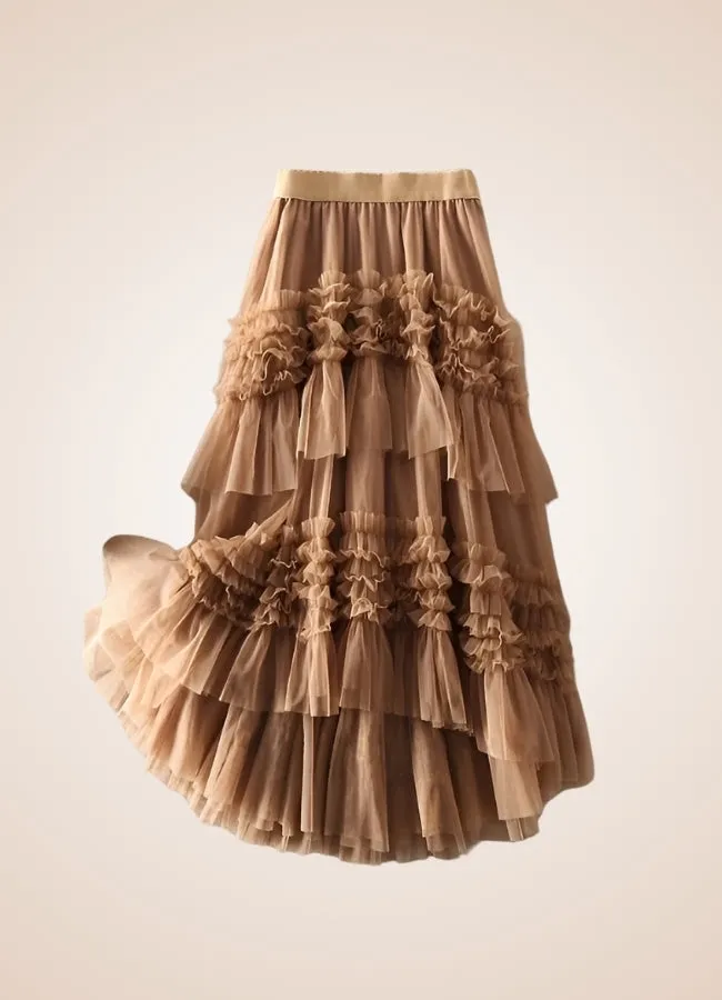 Renaissance Tulle Steampunk Skirt