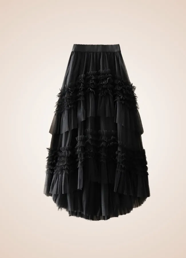 Renaissance Tulle Steampunk Skirt