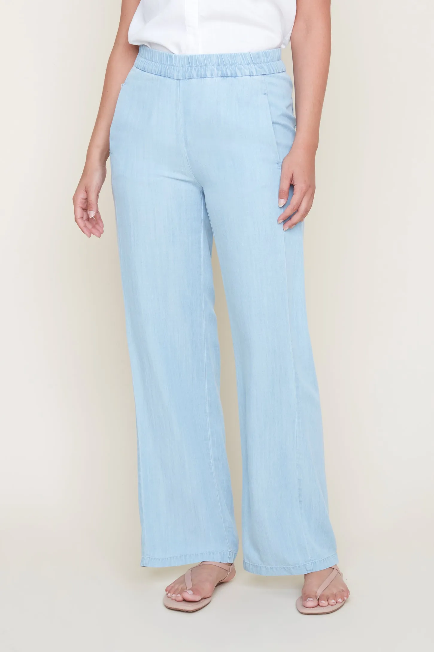 Renuar Woven Pant, Chambray