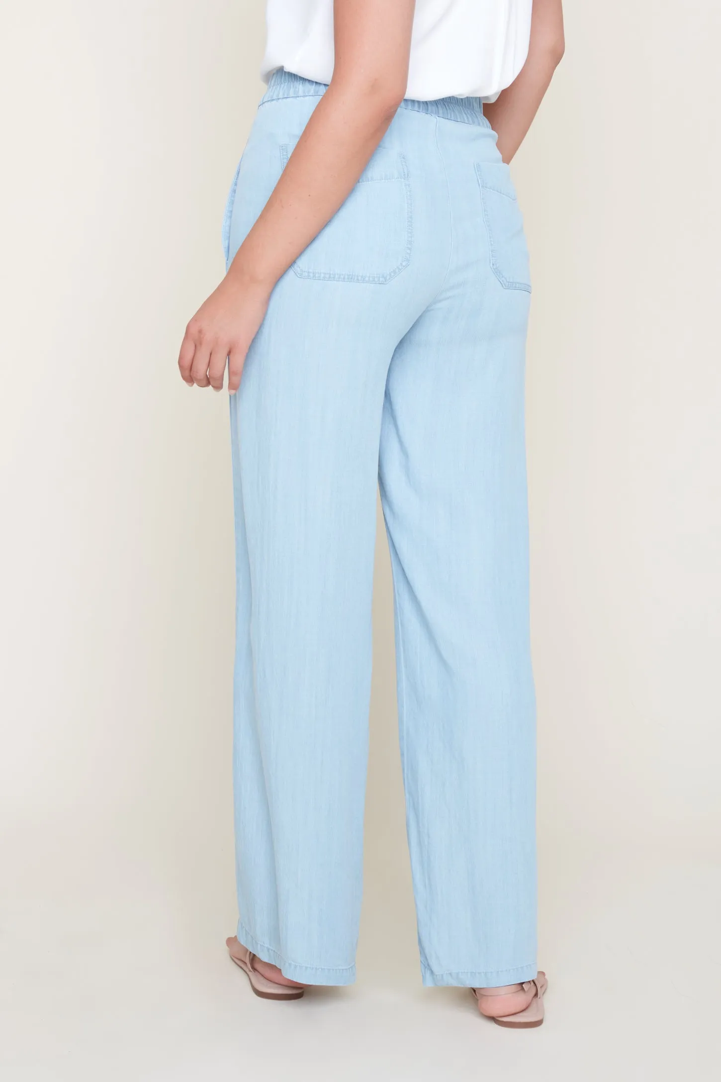 Renuar Woven Pant, Chambray