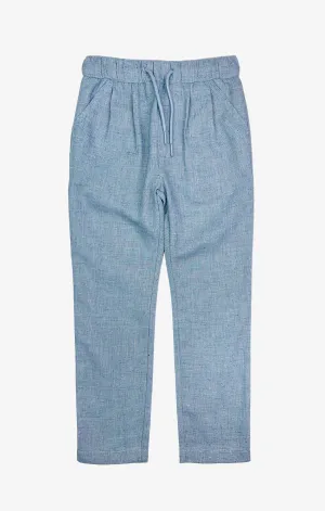 Resort Pant - Blue Chambray