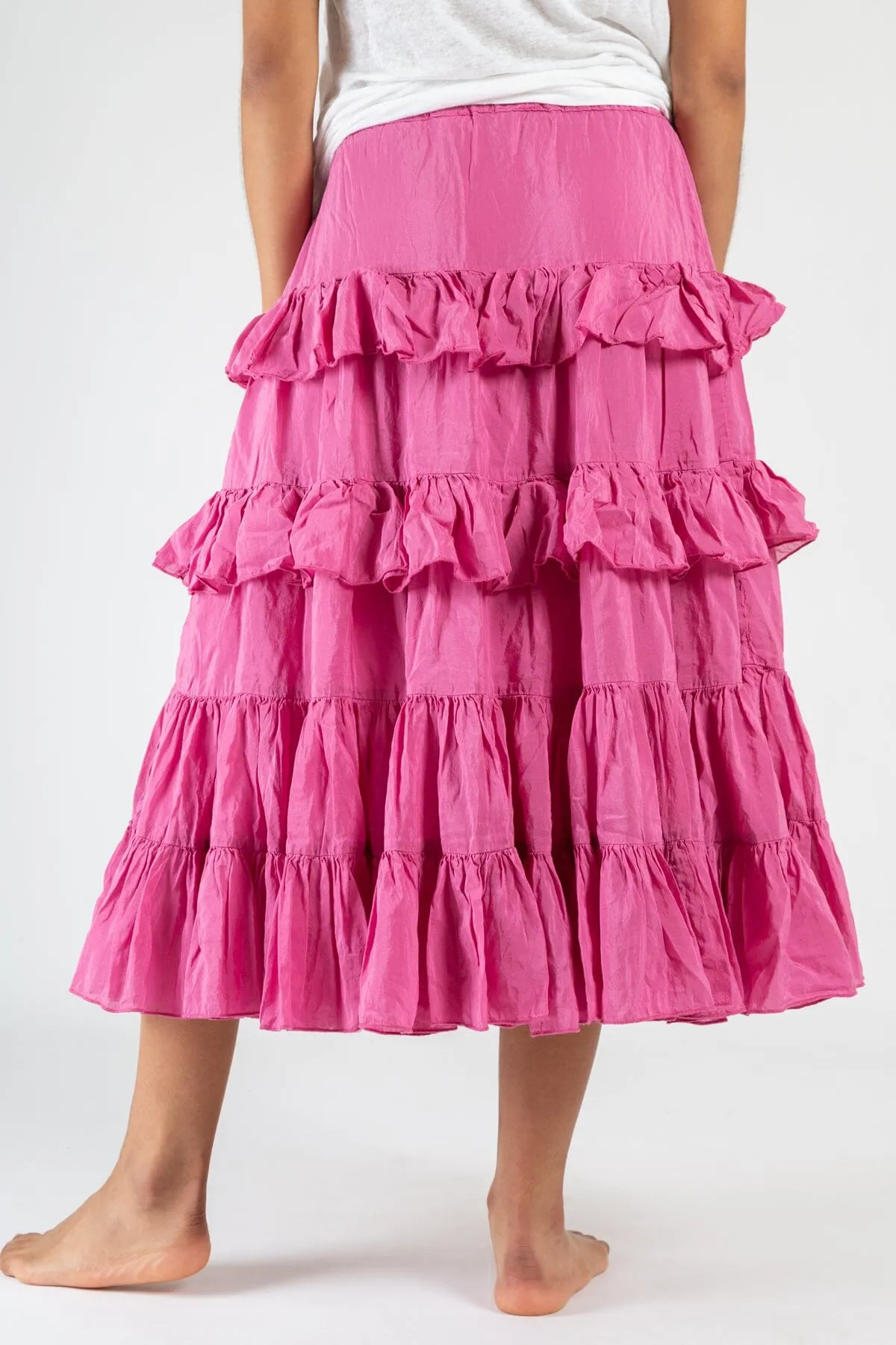Rio Skirt in Bouganvillea