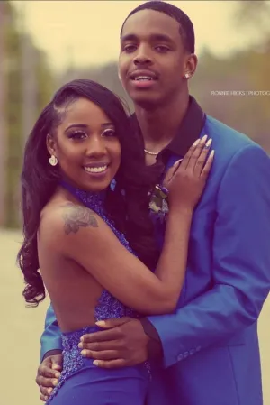 Royal Blue Halter Sleeveless Open Back Long Prom Dresses with Lace Appliques