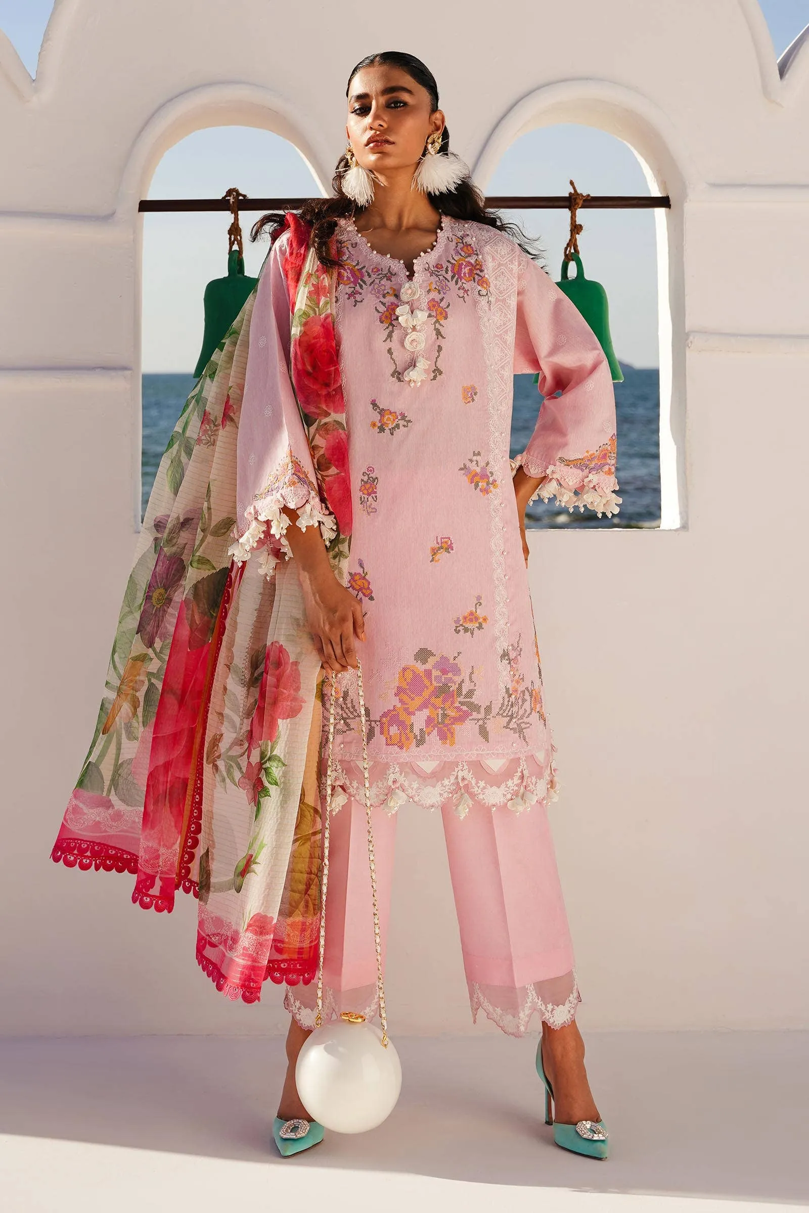 SANA SAFINAZ | Muzlin Spring'24 vol-1  | M241-016A-3CL