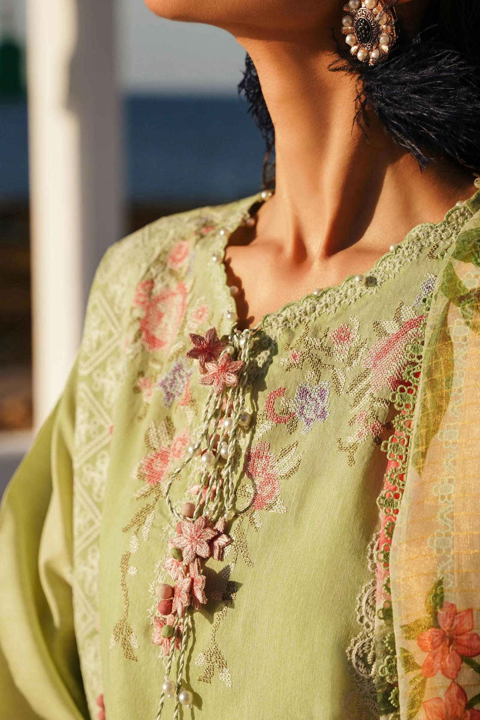 SANA SAFINAZ | Muzlin Spring'24 vol-1  | M241-016B-3CL
