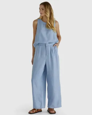 Sass - Rye Pant - Chambray