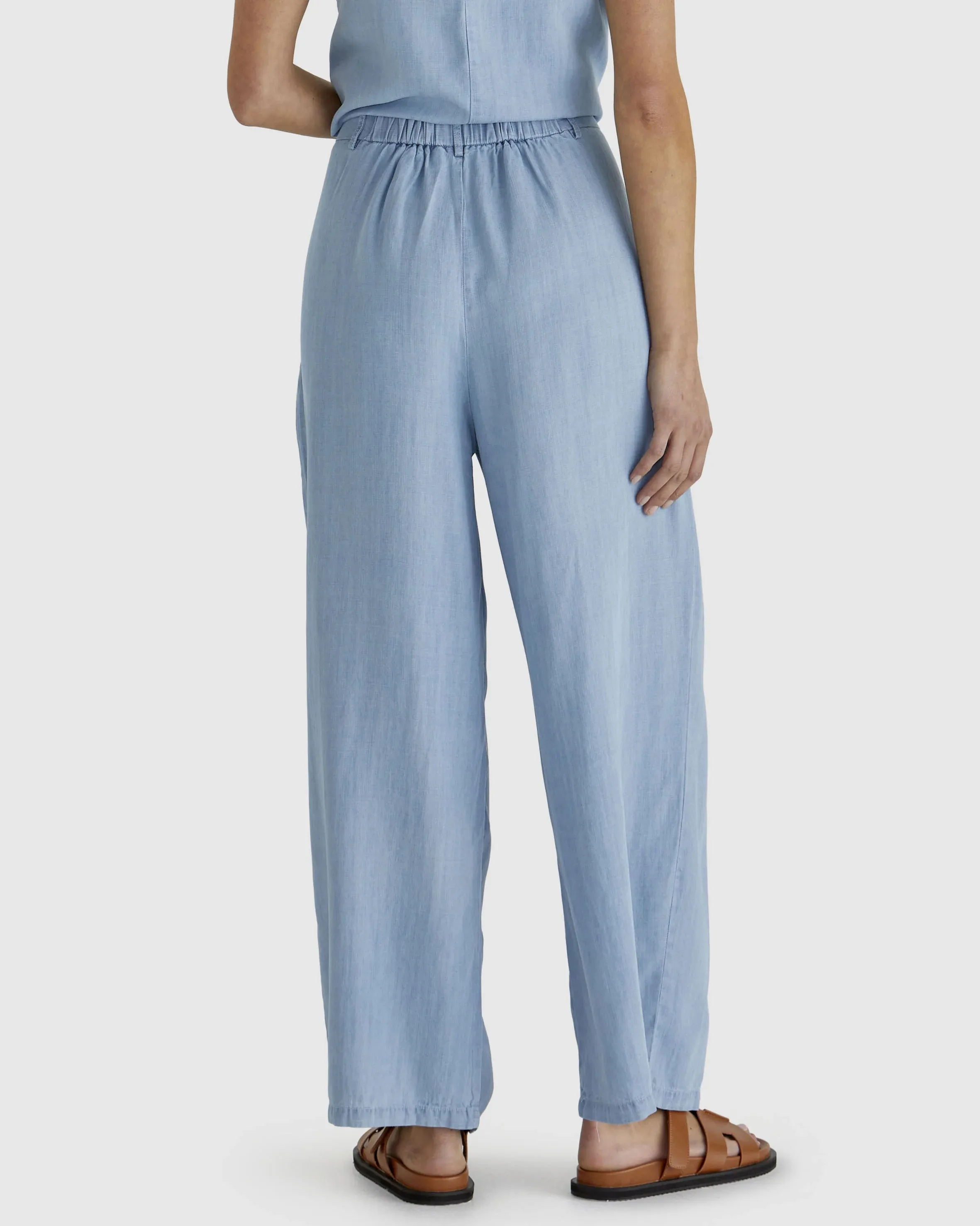 Sass - Rye Pant - Chambray