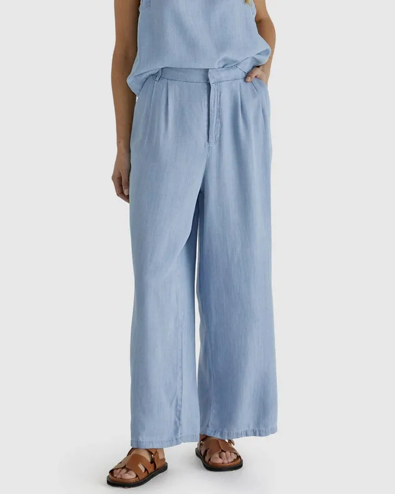 Sass - Rye Pant - Chambray