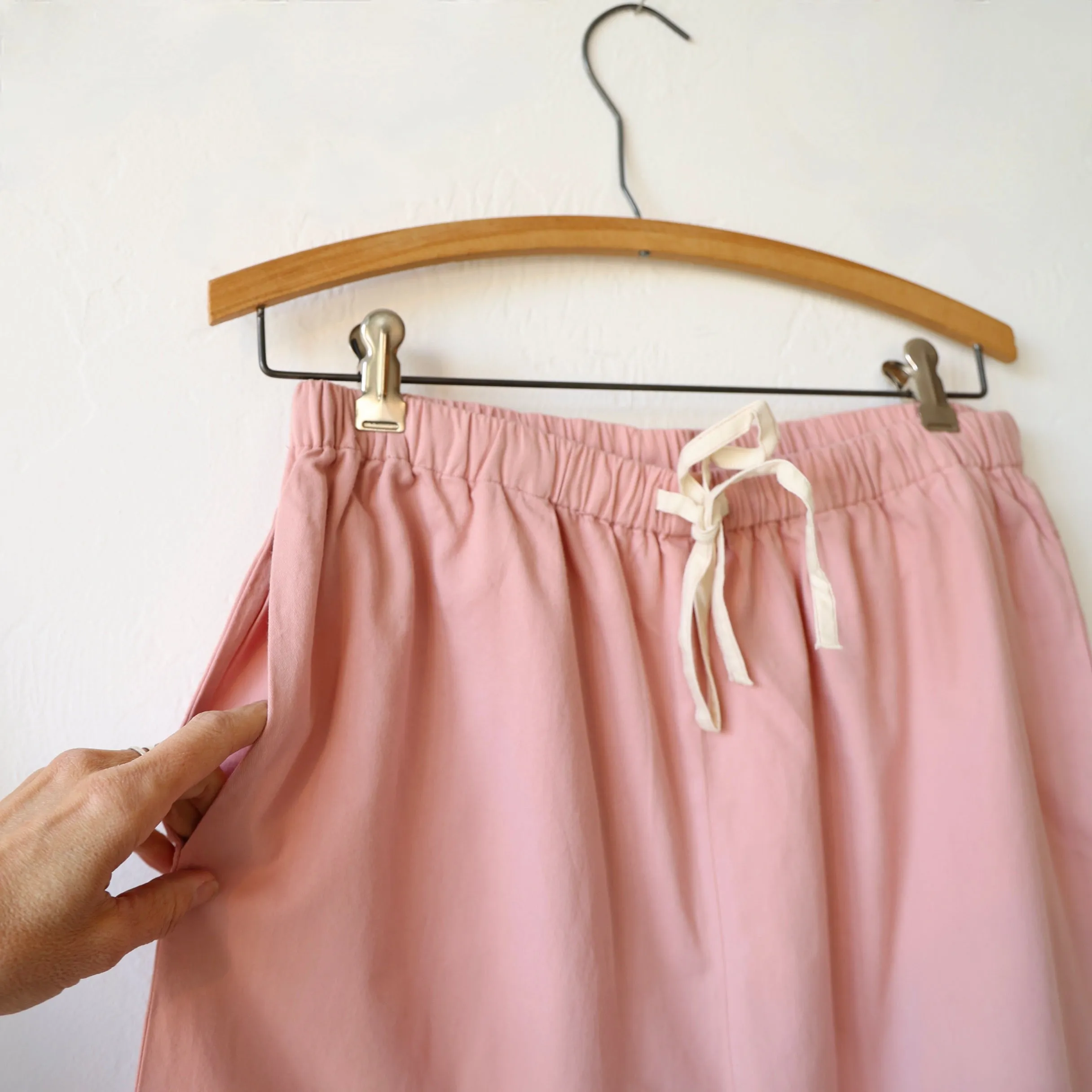 Scarlette Cotton Twill Pajamas - Rose