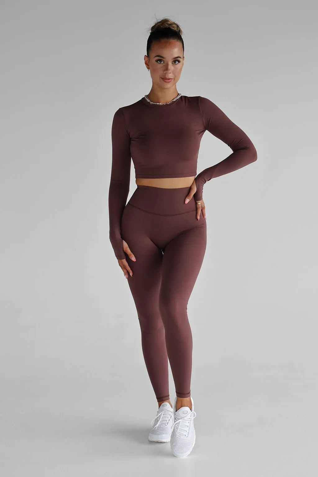 SCULPT Full Length Leggings - Espresso