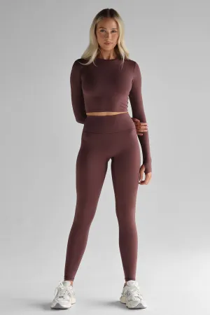 SCULPT Full Length Leggings - Espresso