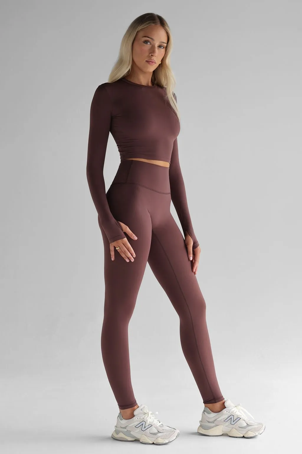 SCULPT Full Length Leggings - Espresso
