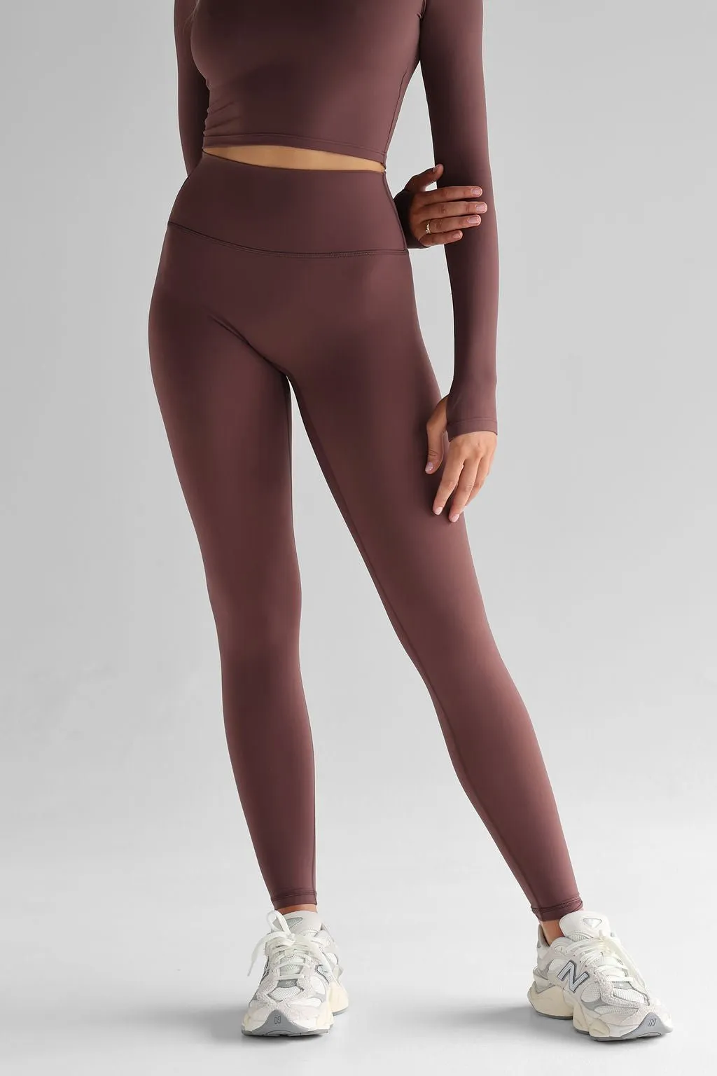 SCULPT Full Length Leggings - Espresso