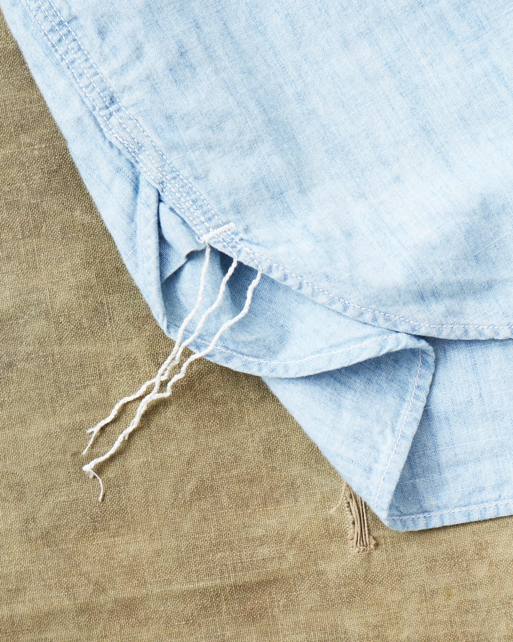 Second Hand OrSlow Chambray Blue Size 2/M
