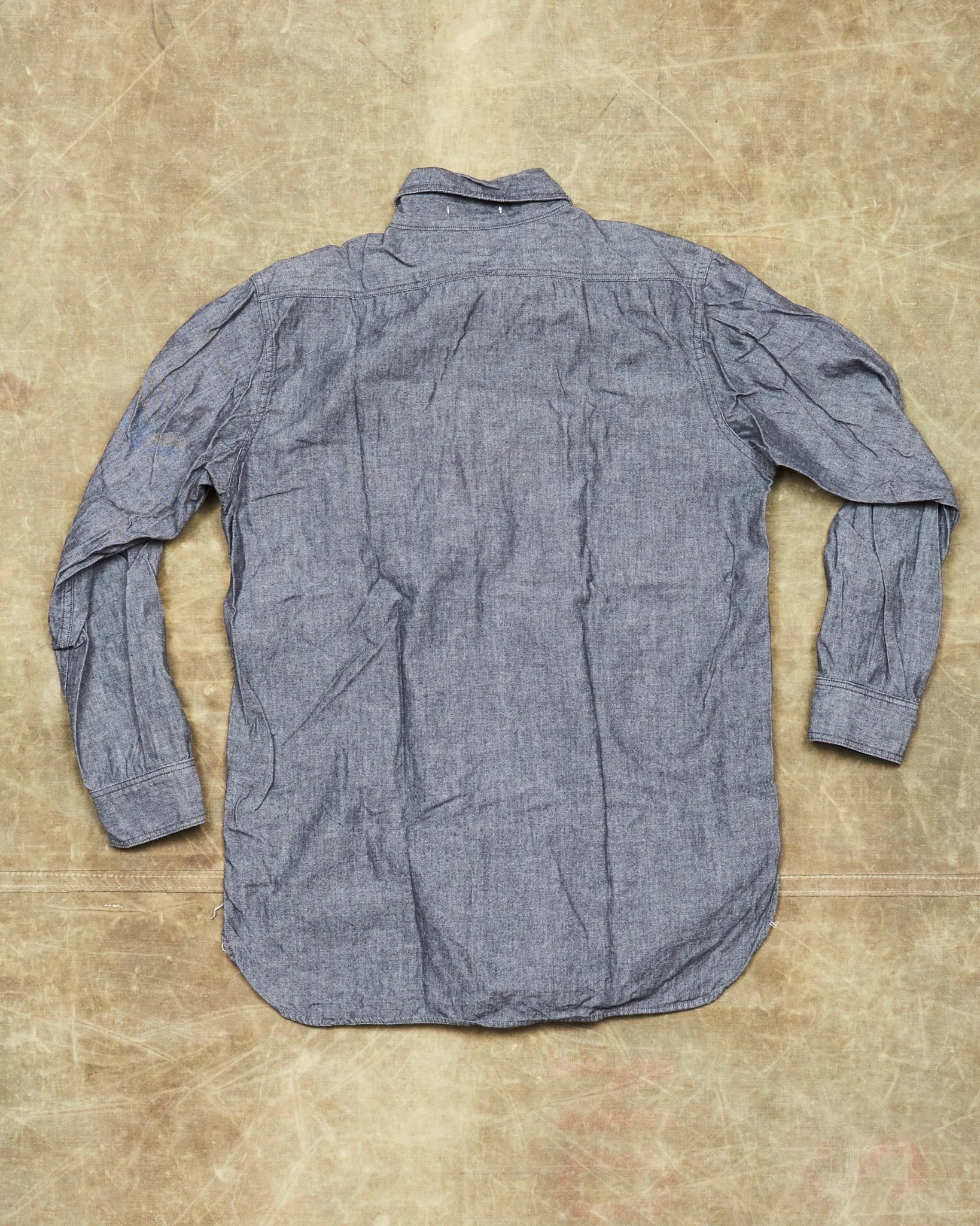 Second Hand OrSlow Chambray Gray Size 0/XS