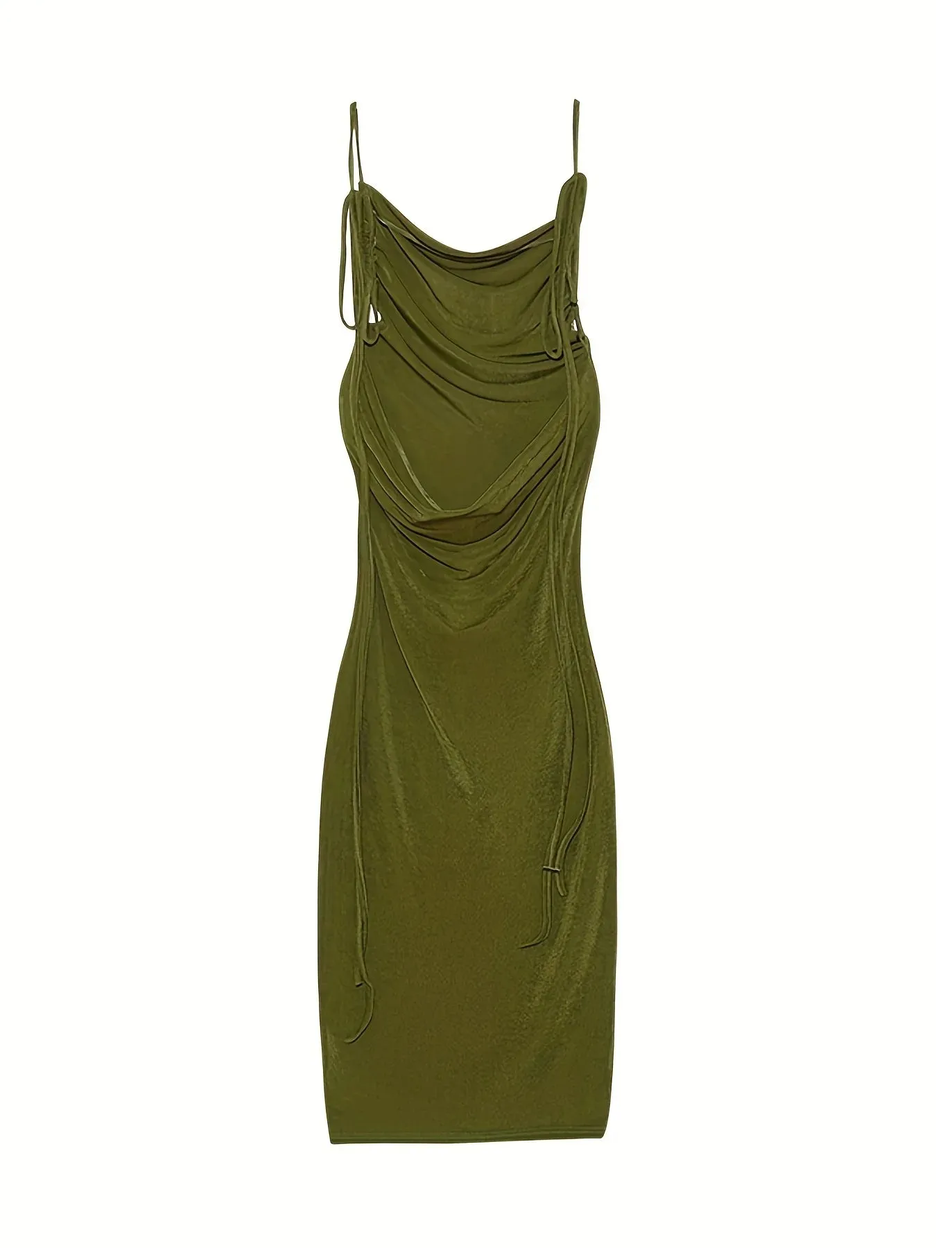 Sexy Strapless  Hang Neck Temperament Dress