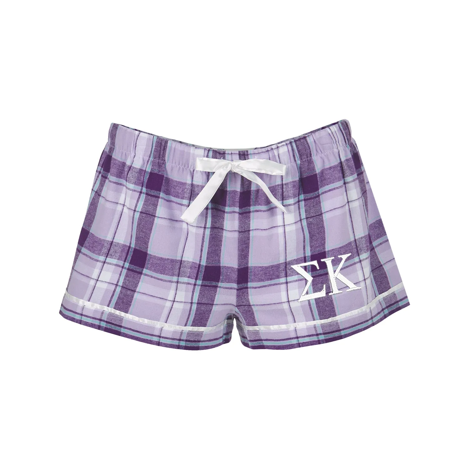 Sigma Kappa Flannel Boxer Shorts