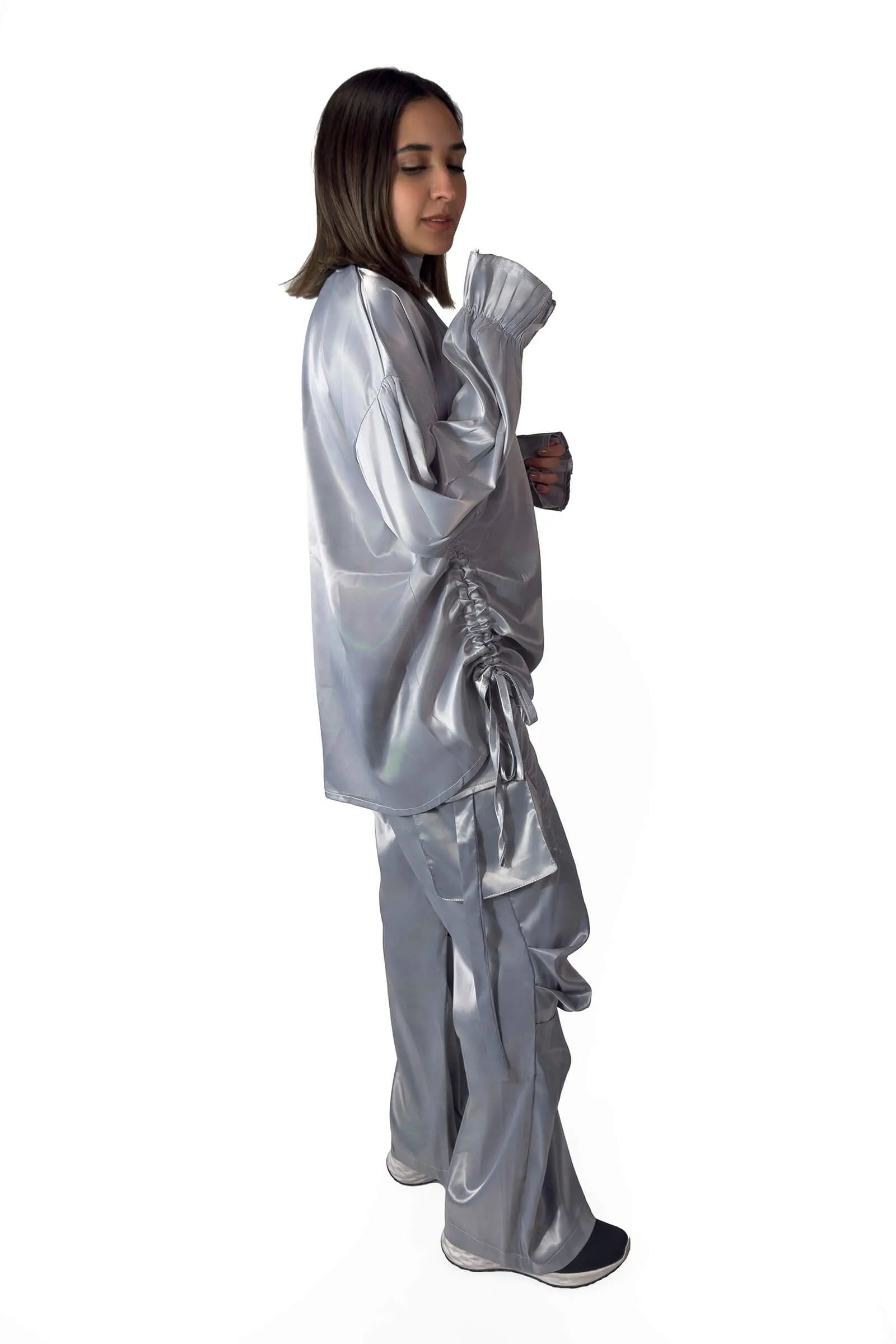 Silver Radiance Drawstring Set