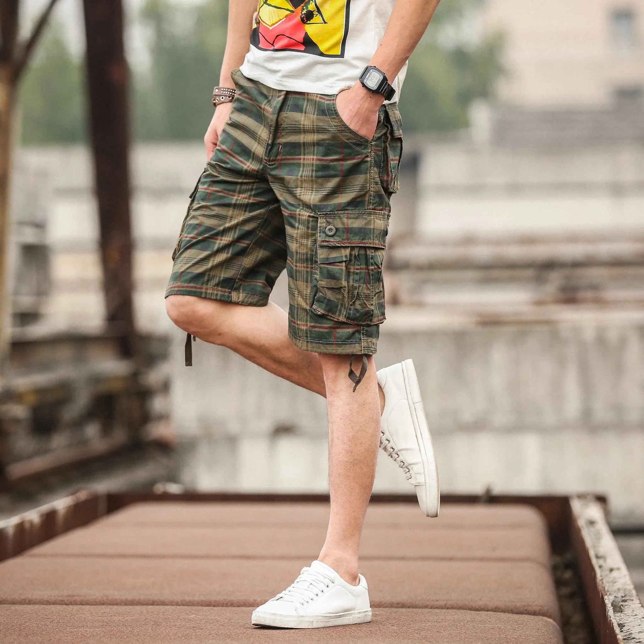 Sommer-Cargo-Shorts von UrbanFreedom